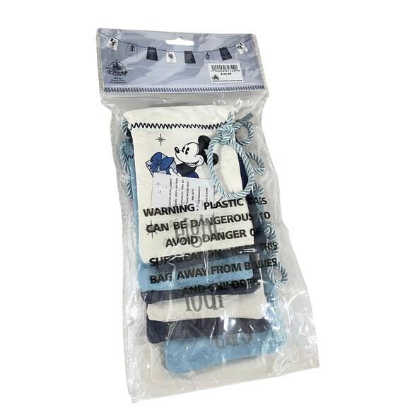 Disney Parks Chanukah 49" Banner Eight Pouches Mickey Minnie Hanukkah NEW! - Picture 2 of 4